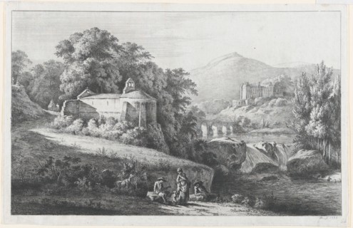 The Old Chapel at Châtillon-d'Azergues, 1799. Creator: Jean-Jacques de Boissieu.