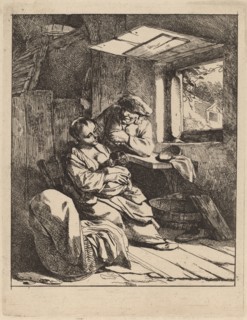 The Young Mother. Creator: Cornelis Bega.