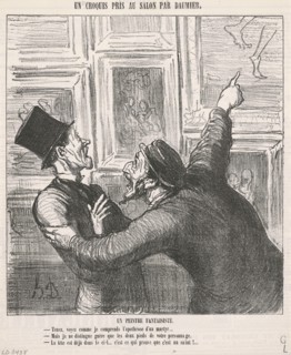 Un peintre fantaisiste, 19th century. Creator: Honore Daumier.