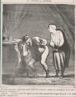 Eh! Bien ... mon ami, a quoi penses-tu? ..., 19th century. Creator: Honore Daumier.