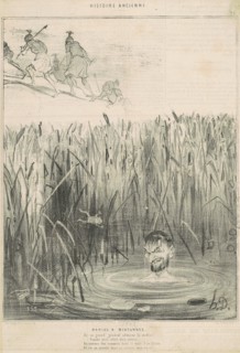 Marius à Minturnes, 19th century. Creator: Honore Daumier.