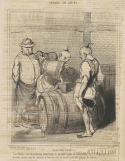 Industrie chinoise, 19th century. Creator: Honore Daumier.