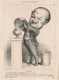 Marie Michel Altaroche, 19th century. Creator: Honore Daumier.