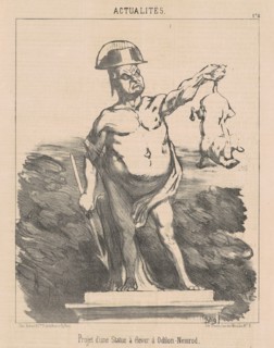 Projet d'une statue ... a Odilon-Nemrod, 19th century. Creator: Honore Daumier.
