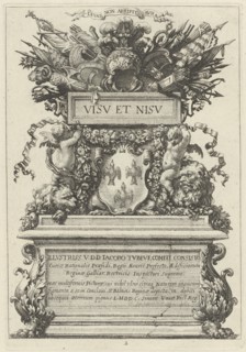 Frontispiece, 1647. Creator: Michel Dorigny.