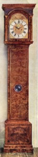 'Long-Case Clocks of the Eighteenth Century - Early arch dial clock. Walnut case', 1947. Creator: Unknown.