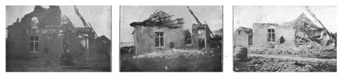 'La seconde bataille d'Ypres; Au nord de Steenstraete: trois phases de la destruction..., 1915. Creator: Unknown.