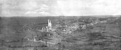 'Notre offensive d'Artois; Terrain reconquis, Ablain-Saint-Nazaire et Carency', 1915. Creator: Unknown.