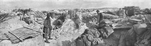 'La preparation de l'offensive de Champagne; l'offensive de Champagne..., 1915 (1924). Creator: Unknown.