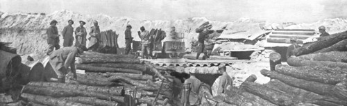 'La preparation de l'offensive de Champagne; l'offensive de Champagne...1915 (1924) Creator: Unknown.