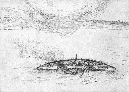 'L'expedition des Dardanelles, le tentative de enforcement..., 1915 (1924). Creator: Unknown.