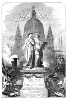 Front page, Vol. 28, Jan. to June 1846.  Creator: Unknown.