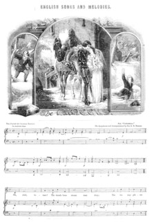 English Songs and Melodies: The Dangers, 1856.  Creator: J. L. Williams.