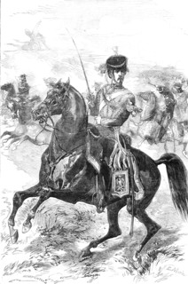 The French Imperial Guard - Horse Artillery, 1856.  Creator: Edmund Morin.