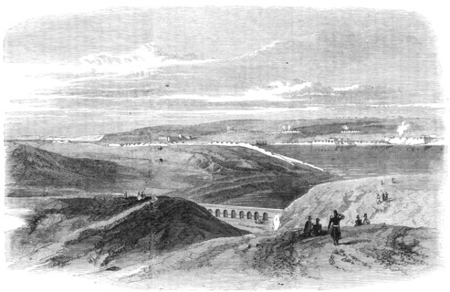 Sebastopol - North Side - sketched by J. A. Crowe, 1856.  Creator: J. A. Crowe.