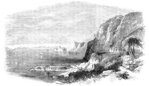 New Aqueduct at Trieste - Present State of the Works, 1856.  Creator: Edmund Evans.