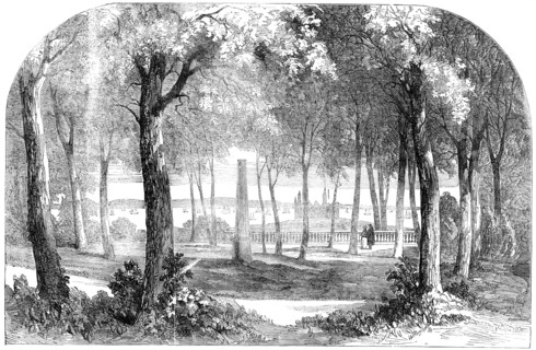 Hamlet's Grave, Elsinore, 1856.  Creator: Unknown.