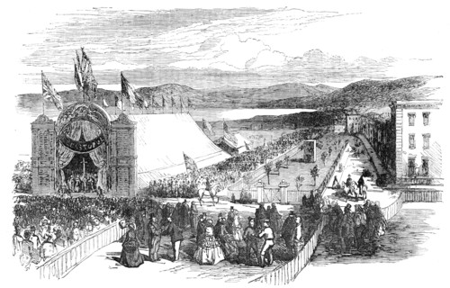 Grand Manifestation in Honour of the Successes of the Allies in the Crimea, given at South Park, San Creator: Unknown.