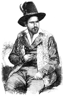 Picco, the Sardinian Minstrel - from a photograph by John Watkins, 1856.  Creator: Unknown.