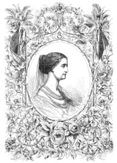 Her Imperial Majesty the Empress of the French, 1856.  Creator: W Thomas.