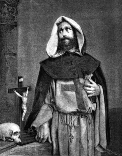 The Monk - from a photograph by Mr. Lake Price - from the Exhibition of the Photographic Society,  Creator: Henry Duff Linton.