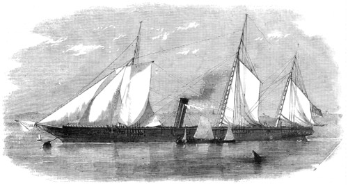 H.M. New Dispatch Gun-Boat "Wanderer", 1856.  Creator: Unknown.