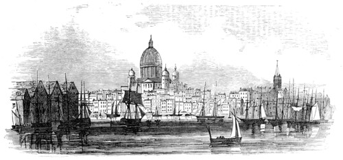 The Approach to St. Petersburg, 1856.  Creator: Unknown.