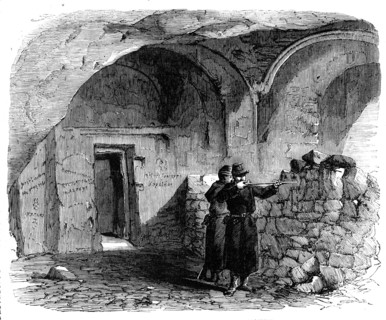 Interior of the Monastery of St. George, Balaclava, 1856.  Creator: Unknown.