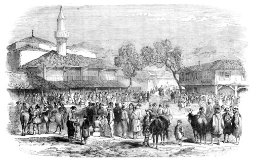 A Street at Schumla, 1856.  Creator: Unknown.