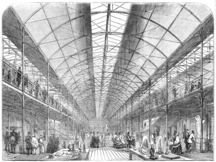 Museum of Science and Art, in Course of Construction, on the Kensington-Gore Estate, 1856.  Creator: Unknown.