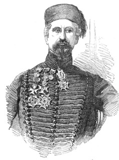 Lieutenant-General Cannon (Behram Pacha) - from a photograph by Claudet, 1856.  Creator: Unknown.