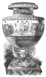 Sevres Vase presented to H.R.H. Prince Albert by His Imperial Majesty the Emperor of the French, 185 Creator: Unknown.