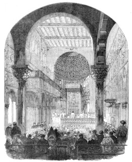 Opening of the New Church at the Roman Catholic University, Dublin, 1856.  Creator: Unknown.