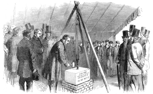 Ceremony of Laying the Foundation-Stone of the New School-House at the Philanthropic Society's Farm, Creator: Unknown.