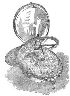 The Astrolabe of Sir Francis Drake, in Greenwich Hospital, 1856.  Creator: Unknown.