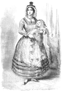 The Imperial Infant and Nurse, 1856.  Creator: Unknown.
