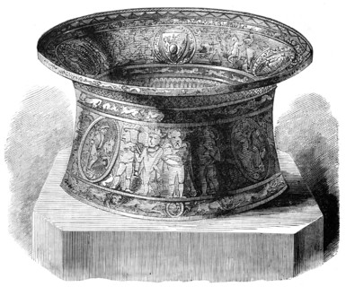 Font of St. Louis, in which the Imperial Infant was Christened, 1856.  Creator: Unknown.