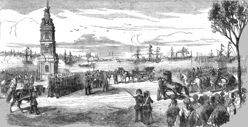 'Preparations for the Reception of Prince Napoleon at Constantinople', 1854. Creator: Unknown.