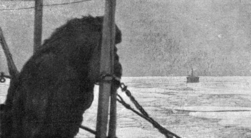 'France et Russie; Au large d'Arkhangelsk: par 10o au-dessous de zero, M. Albert Thom..., 1916. Creator: Unknown.