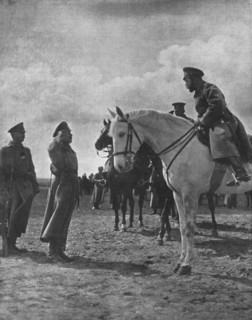 'L'Empereur de Russie parmi ses soldats', 1916. Creator: Serge Timofeew.