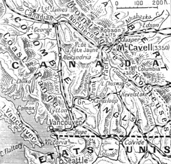 'A la memoire de Miss Edith Cavell; les Montagnes Rocheuses canadiennes et le Mont Cavell', 1916. Creator: Unknown.