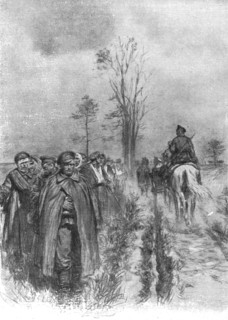 'Visions de guerre sur le front russe; …des blesses, tours atteints a la main ou a la tete..., 1916. Creator: Unknown.