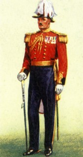 'Officer of the King's Bodyguard of Yeomen of the Guard', 1937. Creator: Unknown.