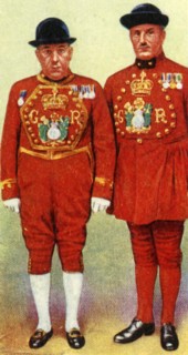 'H.M.'s Bargemaster and a Waterman', 1937. Creator: Unknown.