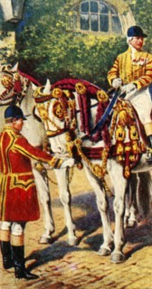 'Royal Postilion and Walking Attendant', 1937. Creator: Unknown.