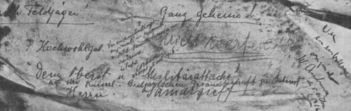 'Dans le jardin d'une legation allemande. Explosifs et cultures de microbes; Deuxieme..., 1916. Creator: Unknown.