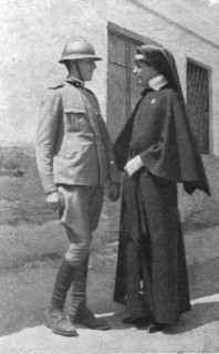 'La famille du duc d'Aoste en France; La duchesse d'Aoste et son fils aine, le prince Amedee', 1916. Creator: Unknown.