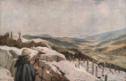 'La vallee de Munster', 1916. Creator: Francois Flameng.