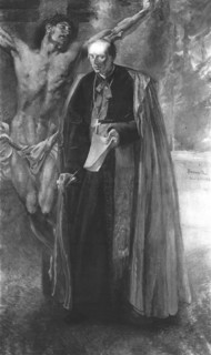 'S. Em. Le Cardinal Mercier; Archeveque de Malines. Primat de Belgique', 1916. Creator: Paul Albert Besnard.