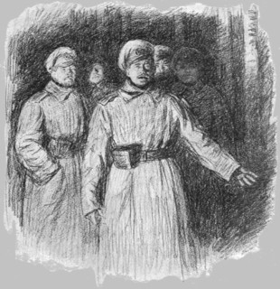 'Visions de guerre sur le front Russe; Je compris que ces hommes disaient la verite', 1916. Creator: Unknown.